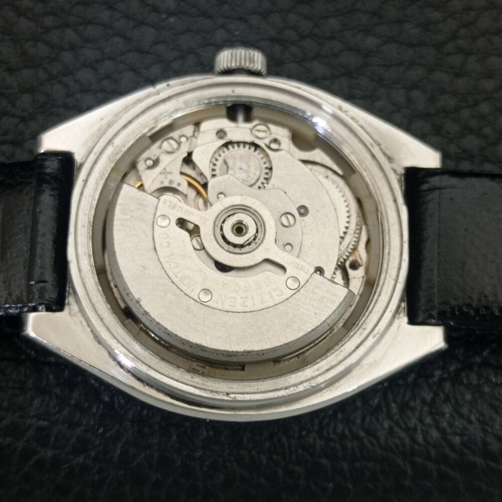 Vintage 1978 Citizen Automatic Womans Silver Watch W/daydate & White accents - Picture 10 of 10